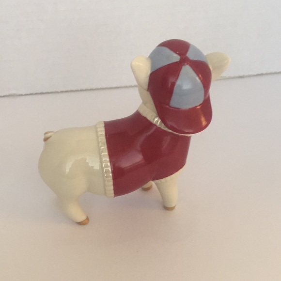 Lenox "Grand Slam Sam" Piggy Figurine - Picture 5 of 6